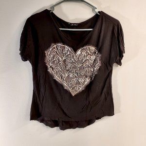 It Closet Black Crop Top